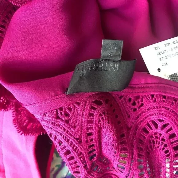 NEW ✨ Intermix Behati Blouse Off The Shoulder S - Picture 8 of 10